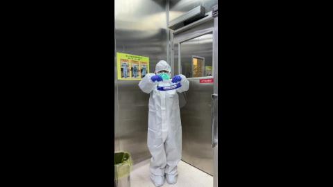 高防護實驗室訓練(3)-個人防護裝備脫除