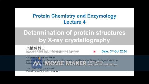 113-1_Intro to Structural Biology and X-ray Crystallography
