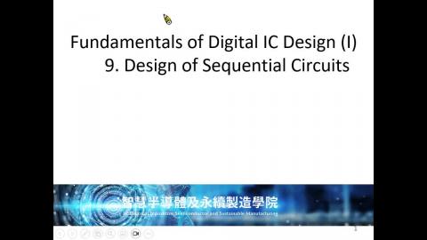 2024 Fundamental of Digital IC Design (I) - Unit 9