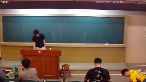 20241126 10:10~11:00 高等反應工程學