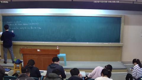 20241216 1410~1500 高等反應工程學