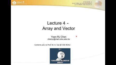 04_Array&Vector(Part1)