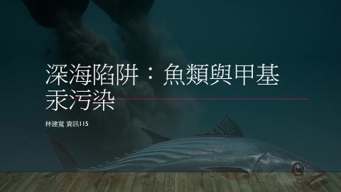 (66153)D1140505-5_1132TIDL生活中的毒物(課調老師:生理所張雅雯教授)_資訊系林建寬_114.5.5_深海陷阱：魚類與甲基汞污染