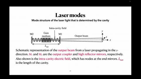 Lasers: Laser modes and More