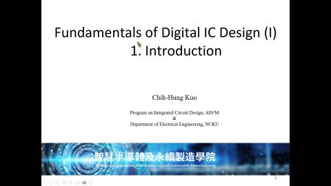 2025 Fundamental of Digital IC Design (I) - Unit 1