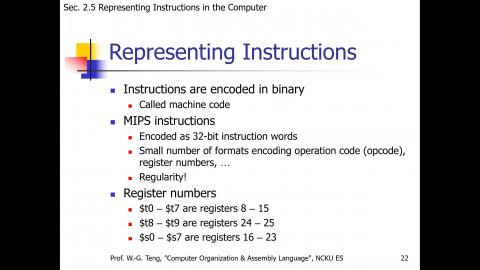 計算機組織與組合語言_Chap2c