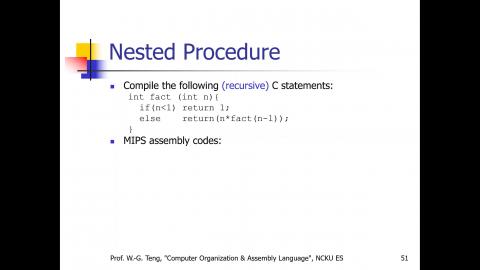 計算機組織與組合語言_Chap2f