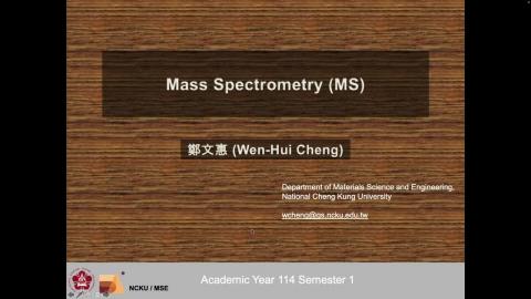 Advanced Characterization of Materials_MS:SIMS_1.mov
