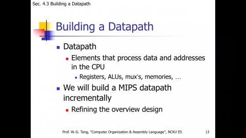 計算機組織與組合語言_Chap4b