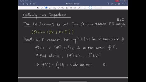 Continuity and Compactness