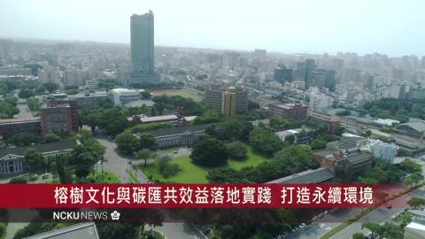 【影音】成大發表「百年榕樹數位孿生」碳匯成果 打造校園淨零示範場域