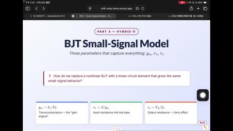W15-BJT Small_signal