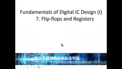 2026 Fundamental of Digital IC Design (I) - Unit 7