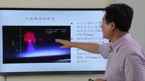 紅色精靈的物理機制