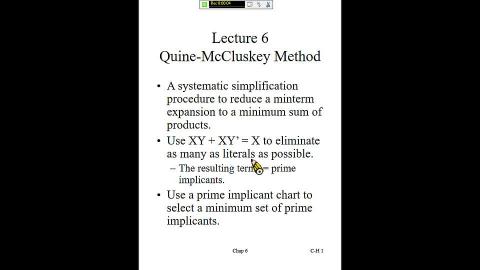 Quine–McCluskey
