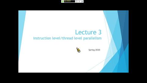 Instruction level and thread level parallelism