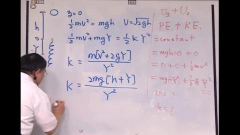 Conservation of mechanical energy
