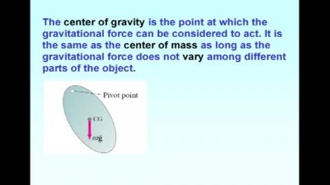 Center of gravity
